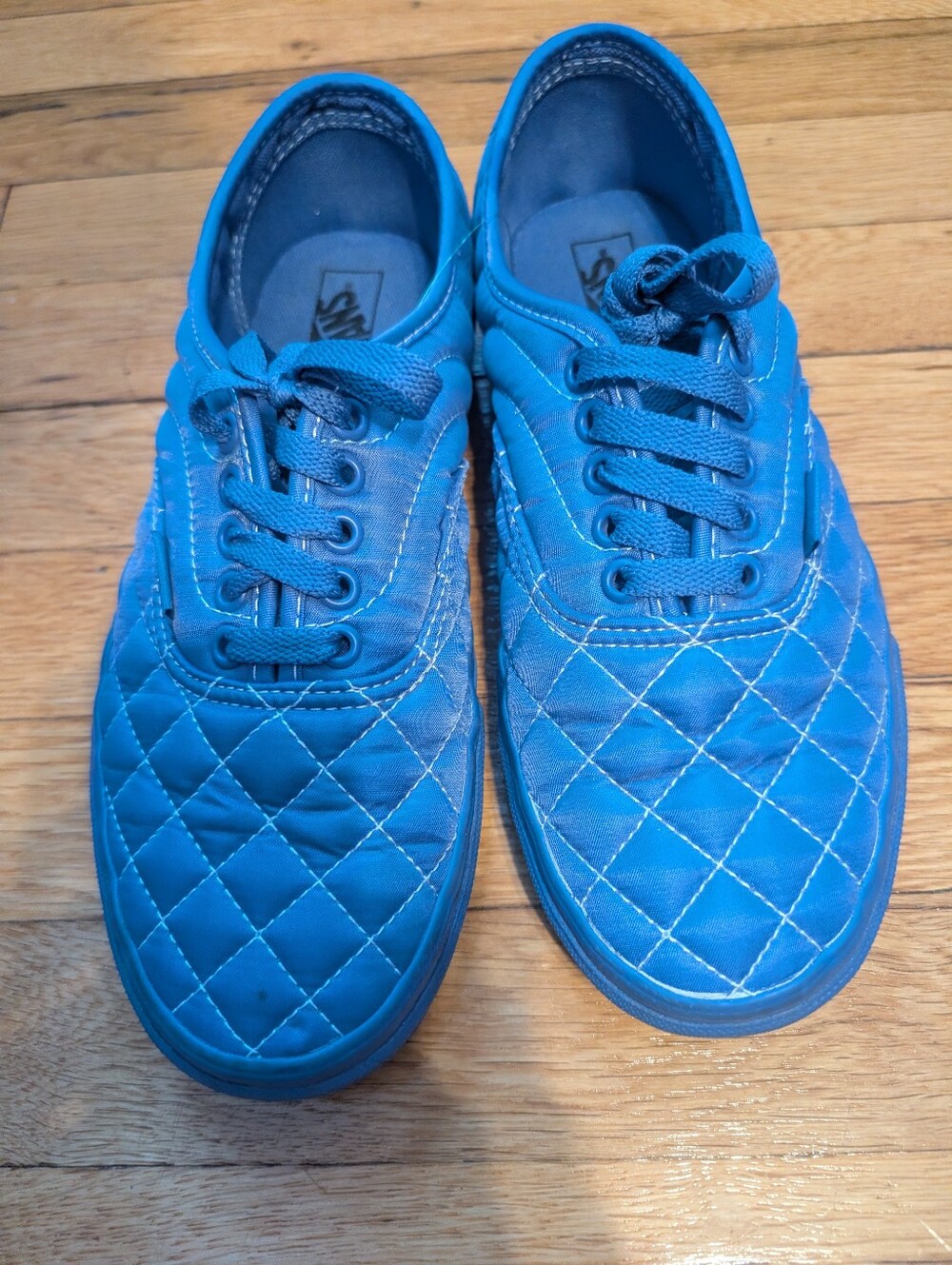 Vans x Opening Ceremony Quilted Authentic Sneakers Periwinkle Blue 8.5